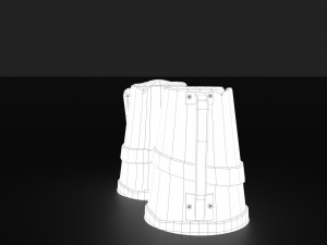 medieval style beer mug Modelo 3D