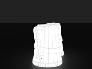 medieval style beer mug Modelo 3D