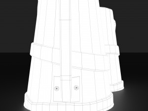 medieval style beer mug Modelo 3D