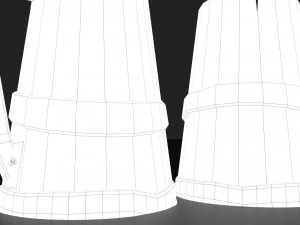 medieval style beer mug 3D Model