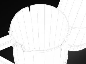medieval style beer mug 3D Model