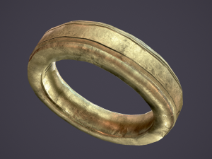medieval ring Modèle 3D
