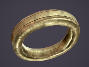 medieval ring Modèle 3D