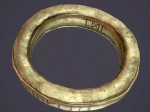 medieval ring 3D Model