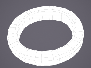 medieval ring Modèle 3D