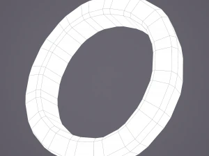 medieval ring 3D Model