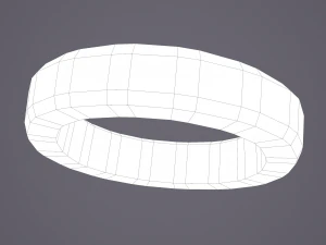 medieval ring 3D Model