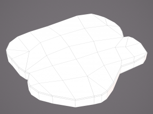 Slice of bread Modelo 3D