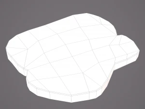 Slice of bread 3D Model