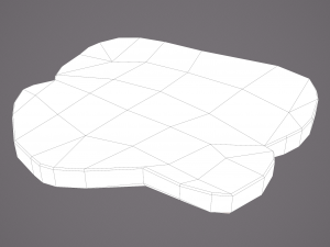 Slice of bread Modelo 3D
