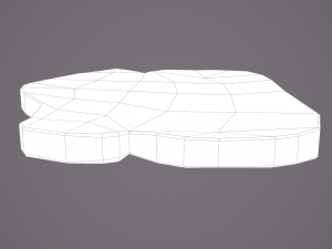 Slice of bread Modelo 3D