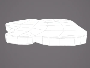Slice of bread 3D Model