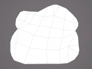 Slice of bread 3D Model