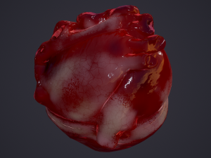 human heart Modelo 3D