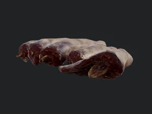 severed fingers 3D Model