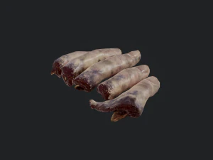 severed fingers 3D Model