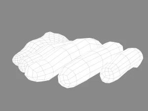 severed fingers 3D Model