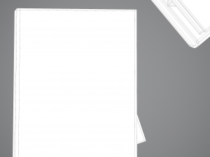 Hard cover books 3D Model