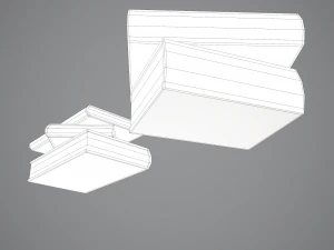 Hard cover books 3D Model