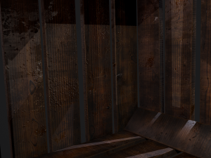 wooden crate Modello 3D