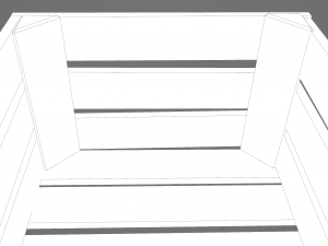 wooden crate Modello 3D