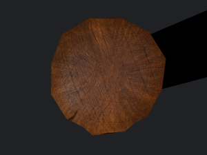 Medieval wooden toy doll 3D Модель