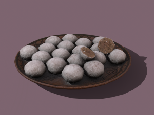 Donuts cookie balls 3D 모델