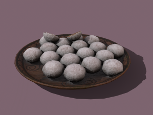 Donuts cookie balls 3D मॉडल
