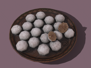Donuts cookie balls 3D मॉडल