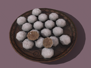 Donuts cookie balls 3D मॉडल