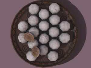 Donuts cookie balls 3D मॉडल