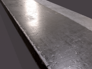 Medieval filleting knife 3D मॉडल