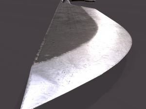 Medieval filleting knife 3D मॉडल