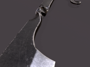 Medieval filleting knife 3D मॉडल