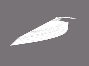 Medieval filleting knife 3D मॉडल