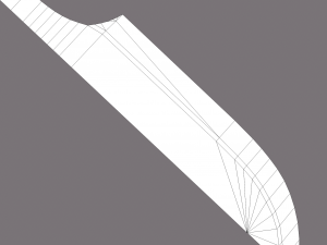Medieval filleting knife 3D मॉडल