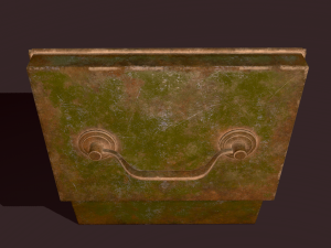Metal storage box 3D Model