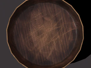 wooden bowls 3D Model