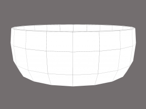 wooden bowls 3D Model