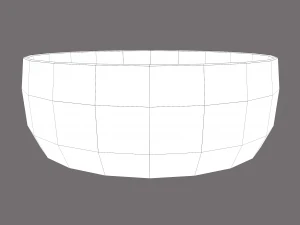 wooden bowls 3D Model