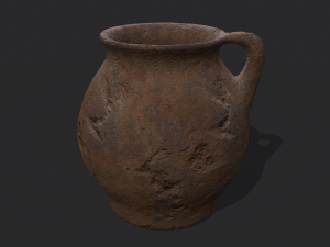 Medieval chamber pot 3D 模型