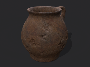 Medieval chamber pot 3D Модель