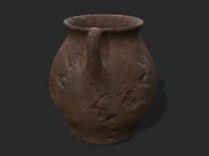 Medieval chamber pot 3D Модель