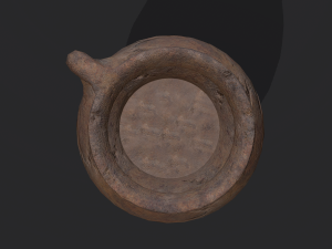 Medieval chamber pot 3D Модель