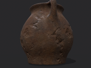 Medieval chamber pot 3D Модель