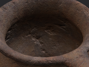 Medieval chamber pot 3D Модель
