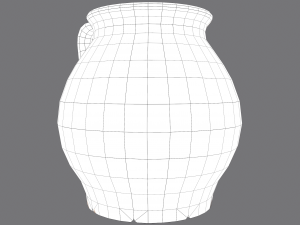 Medieval chamber pot 3D Модель