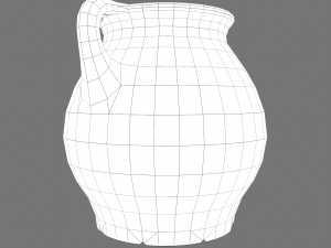 Medieval chamber pot 3D Модель
