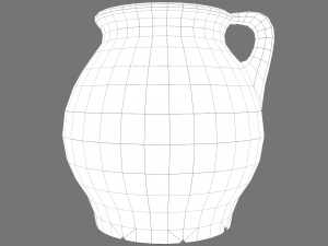 Medieval chamber pot 3D Модель