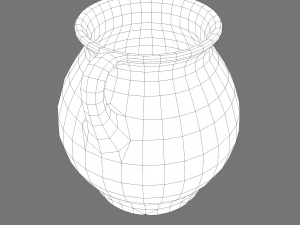 Medieval chamber pot 3D Модель